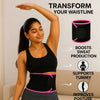Premium Sweat Waist Trainer Belt – Slimming, Support & Fat-Burning Wrap