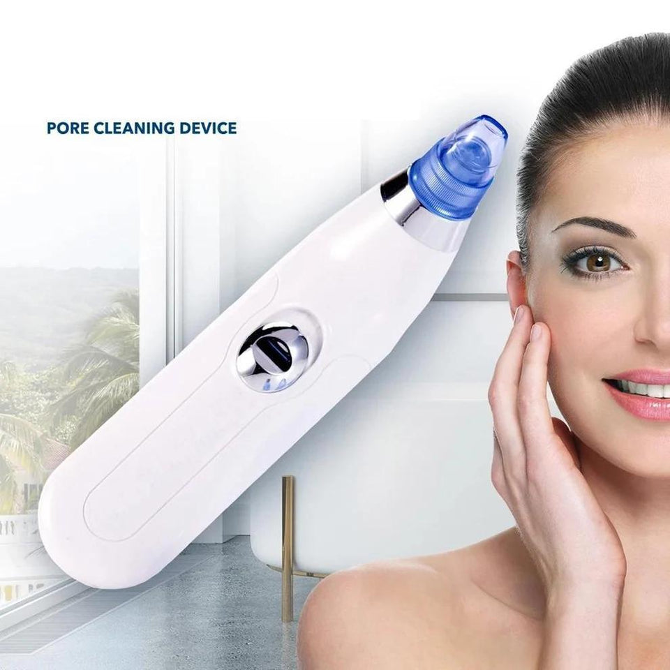 Derma Pore Cleaning Device with Vacuum Action - Cordless Blackhead Remover