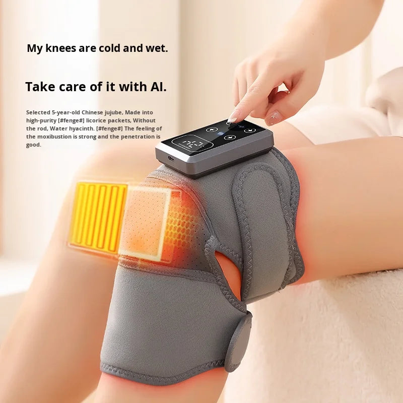 Factory Artifacts Winter Heating Knee Pads Intelligent Old Cold Legs Massager Keep Warm Outdoor Home Leg Warmer-1