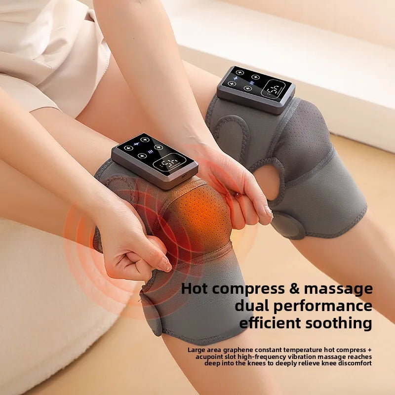 Factory Artifacts Winter Heating Knee Pads Intelligent Old Cold Legs Massager Keep Warm Outdoor Home Leg Warmer-2