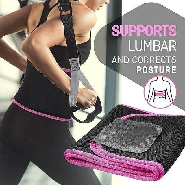 Premium Sweat Waist Trainer Belt – Slimming, Support & Fat-Burning Wrap