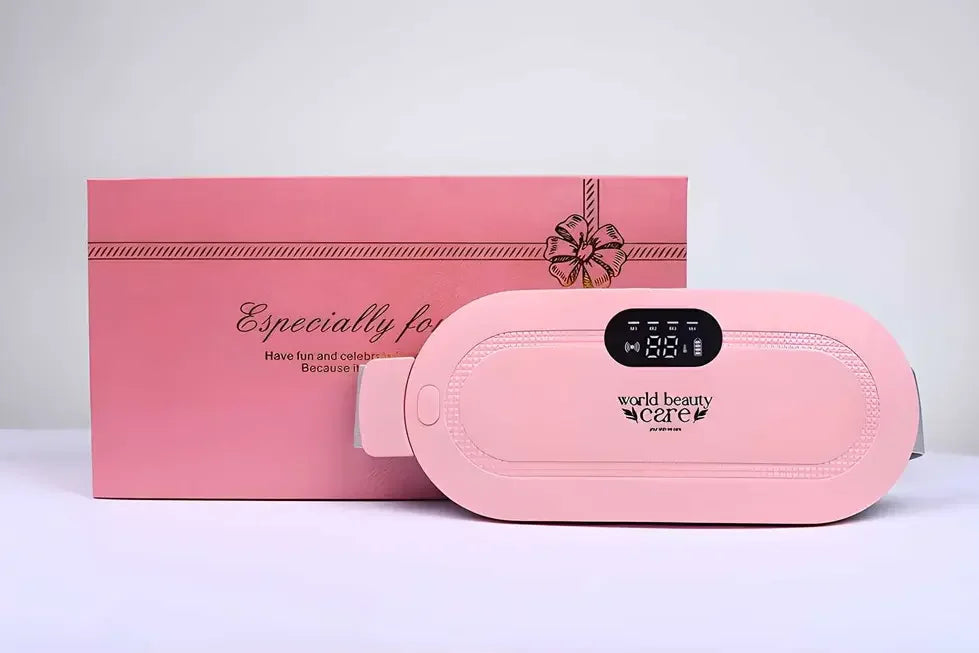 Pink World Beauty Care device with digital display and gift box, home beauty product